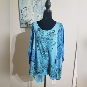 Womens butterfly top